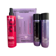 Pack Día de Madre So Silver Shampoo 300ml, Acondicionador 300ml y Miracle Creator 400ml Matrix Fashion