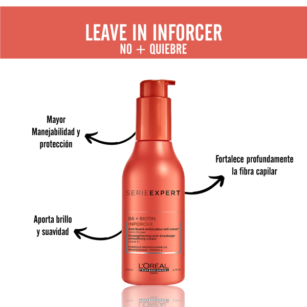 Crema Para Peinar Inforcer 150 ml L Oréal Professionnel Supply