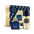 ESTUCHE KING OF SEDUCTION ABSOLUTE 50ML EDT + DEO 150 ml Online now