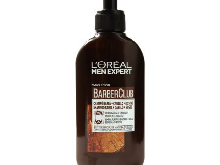 SHAMPOO 3 EN 1 BARBER CLUB 200 ML MEN EXPERT Online