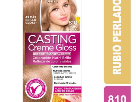 Tinte Casting Creme Gloss 810 Rubio Perlado Jalea Real Discount