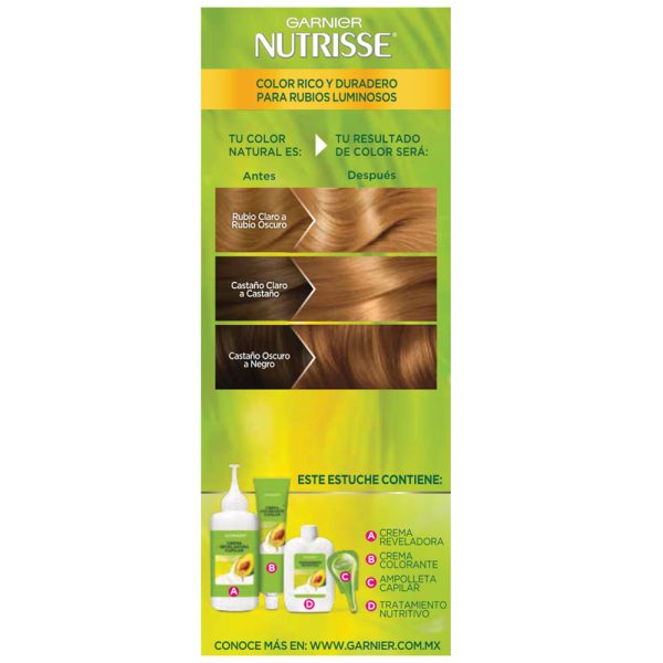 Tinte Nutrisse 73 Miel Garnier Supply