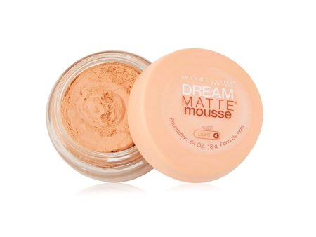 Base De Maquillaje Dream Matte Mousse Nude Maybelline Sale