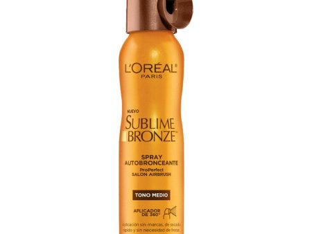 Bronceador Sublime Bronze Spray Tono Medio Supply