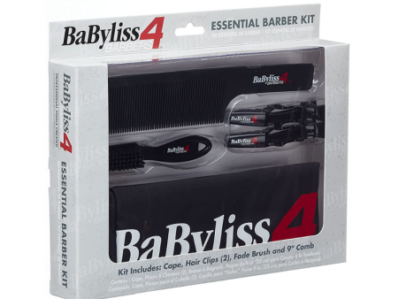 BabylissPRO BaByliss4Barbers Essential Kit de peluquero negro Sale