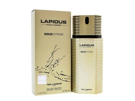 LAPIDUS POUR HOMME GOLD EXTREME EDT 100 ML For Discount