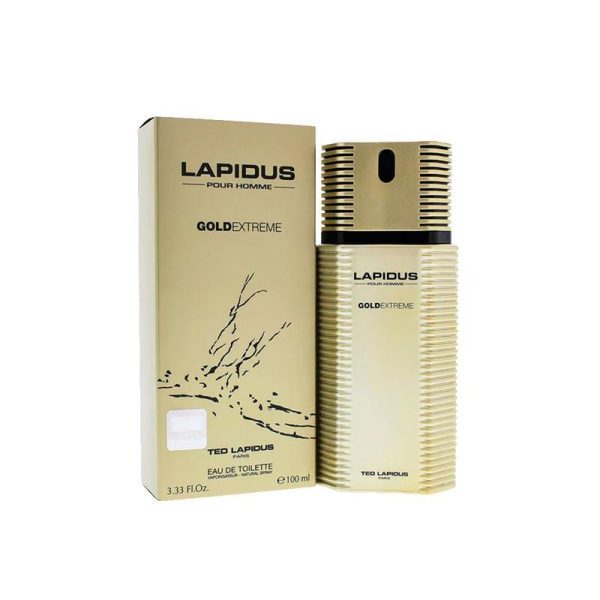 LAPIDUS POUR HOMME GOLD EXTREME EDT 100 ML For Discount