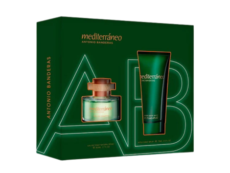 MEDITERRÁNEO EDT 50ML + AFTER SHAVE 50ML Online Hot Sale