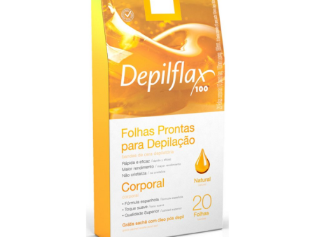 Cera Depilatoria en Banda Corporal Natural For Cheap