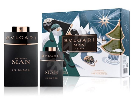 Bvlgari Man In Black Juice EDP 100 ML + 15 ML XMAS 21 Hot on Sale