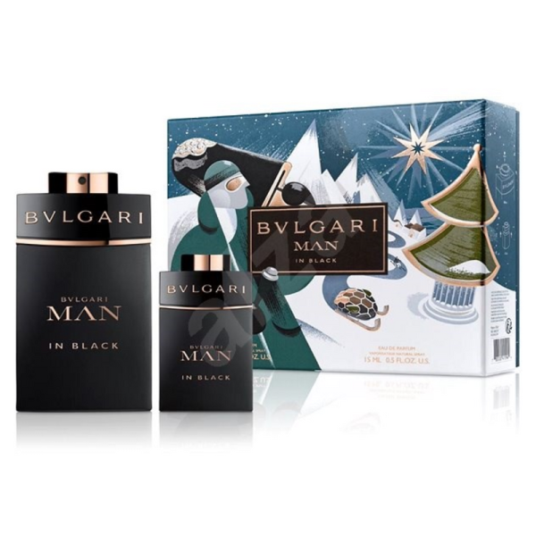 Bvlgari Man In Black Juice EDP 100 ML + 15 ML XMAS 21 Hot on Sale