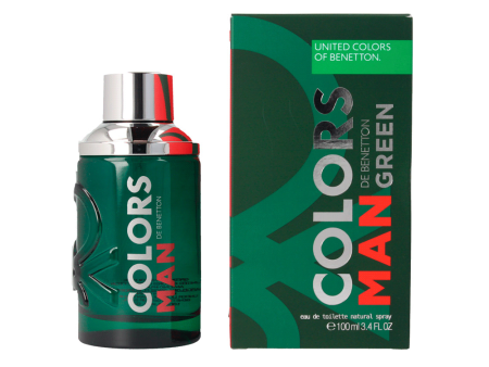 Benetton Colors Green Man Edt 100Ml Hombre Hot on Sale