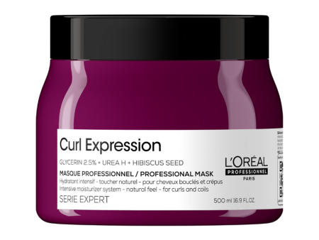 Máscara Hidratación Profunda Cabello Rizado y Ondas Curl Expression Serie Expert 500 ML Loreal Pro Fashion