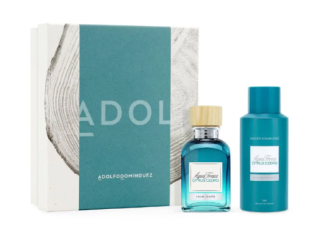 Adolfo Dominguez Set Citrus Cedro EDT 120 ml + Desodorante 150 ml Online Hot Sale