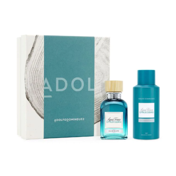 Adolfo Dominguez Set Citrus Cedro EDT 120 ml + Desodorante 150 ml Online Hot Sale