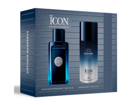 Set Antonio Banderas The Icon EDT 100 ML + Deo 150 ML Hombre on Sale