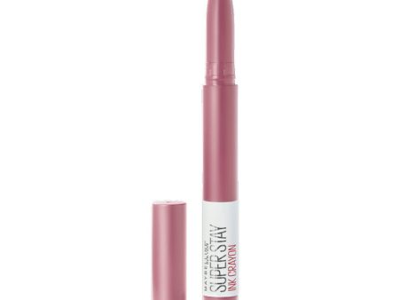 Labial Super Stay Ink Crayon 30 Seek Adventure Maybelline on Sale