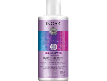 Acondicionador 4D INOAR 400ml For Discount