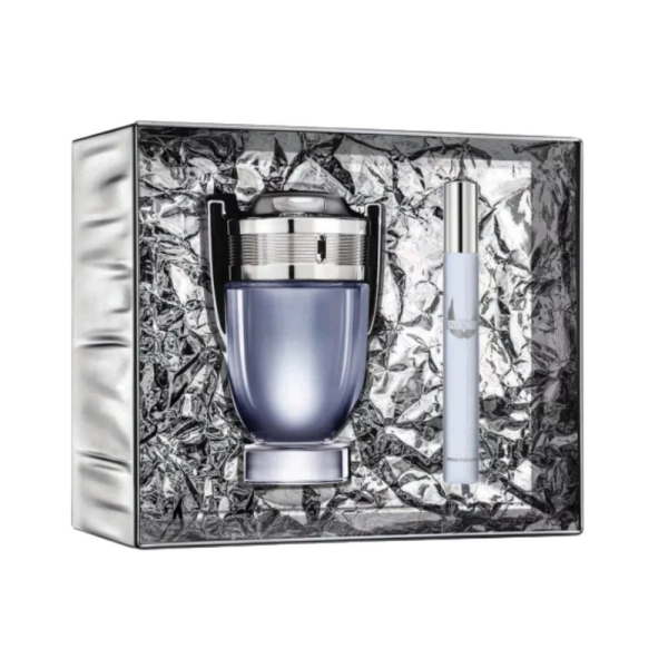 Paco Rabanne Invictus EDT 100 ML + EDT 10 ML SET Hombre Online Sale