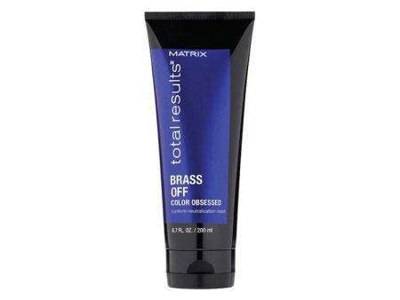 Máscara Neutralizadora Matrix total Brass off Naranja o Cobrizo 200ml Online now