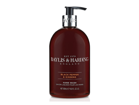 Jabon Liquido para Manos Baylis & Harding Men Black Pepper & Ginseng Hand Wash 500ml Cheap