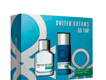 United Dreams Go Far Estuche 100ML EDT + Desodorante 150ML H For Sale