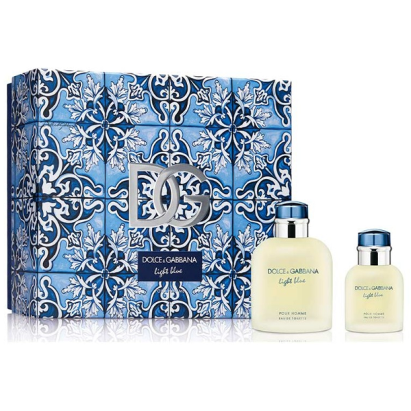 Estuche Light Blue Pour Homme EDT 125 ml + 40 ml For Sale