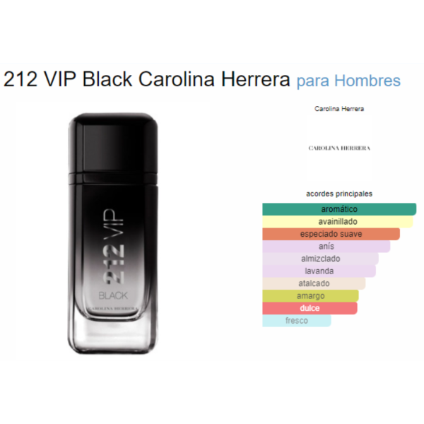 Carolina Herrera 212 VIP Black EDP For Men 100 ML + SG 100 ML + MGS 10 ML For Cheap