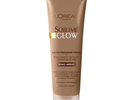 Bronceador Sublime Glow Loción Hidratante Tono Medio Supply