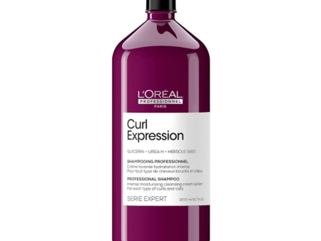 Shampoo Hidratación Intensa Cabello Rizado y Ondas Curl Expression Serie Expert 1500 ML Loreal Pro Fashion