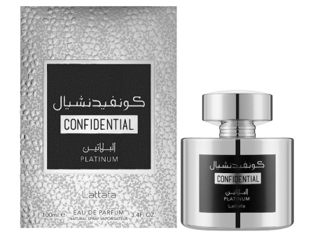 Lattafa Confidential Platinum EDP 100 ml Online