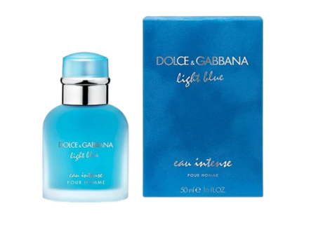 Dolce  And  Gabbana Light Blue Eau Intense Pour Homme EDP 50 ML Fashion