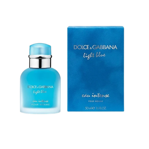 Dolce  And  Gabbana Light Blue Eau Intense Pour Homme EDP 50 ML Fashion