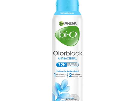 Desodorante Bi-O Spray Olor Block Antibacterial Moringa Mujer 150 Ml For Sale