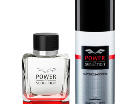 SET ANTONIO BANDERAS POWER OF SEDUCTION EDT 100ML + DESODORANTE 150 ML Supply