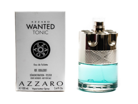 Azzaro Wanted Tonic Men Edt 100Ml Tester Discount