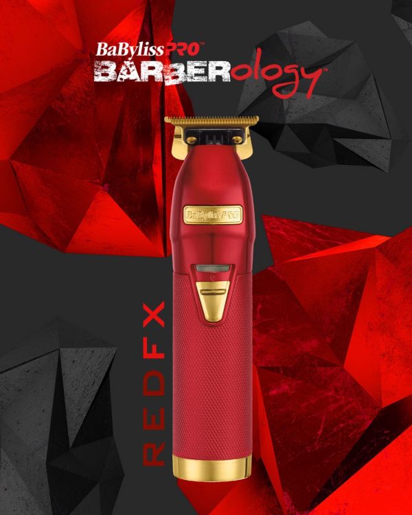 Trimmer BabylissPro Red FX787RUZ Rojo Supply