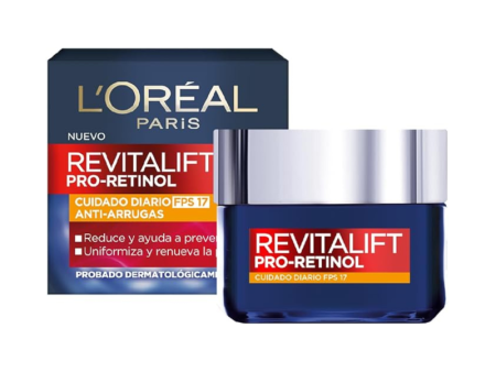 Crema Facial LOréal Revitalift Pro-Retinol 50 ml For Sale