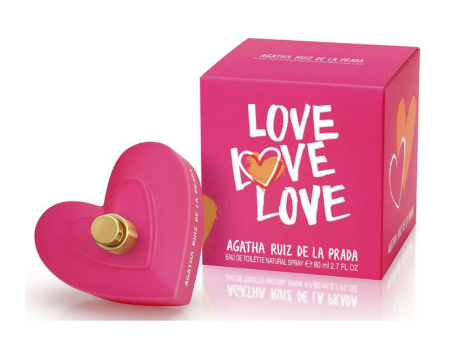 Agatha Ruiz De La Prada Love Love Love EDT 80 ml Mujer on Sale