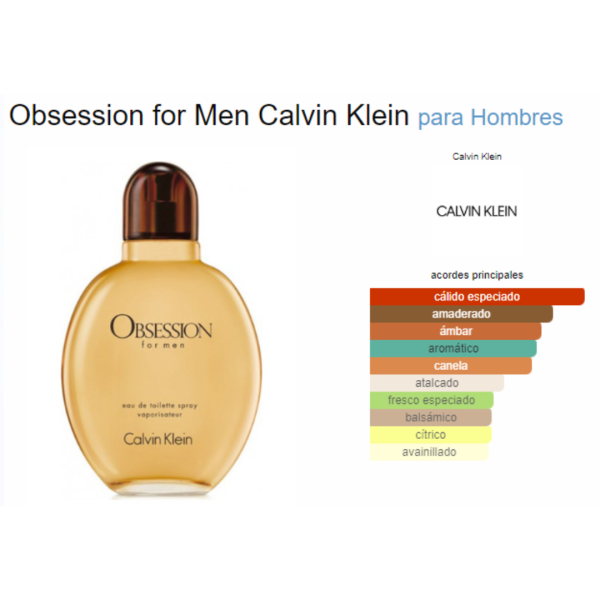 Obsession For Men 125ML EDT Hombre Calvin Klein Online Sale