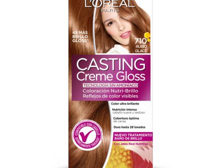 Tinte Casting Creme Gloss 710  Rubio Glace Jalea Real For Sale