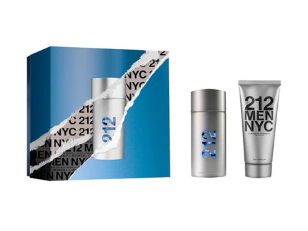 Carolina Herrera 212 MEN NYC EDT 100 ML + GEL 100 ML Cheap