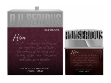 Rue Broca Men s R U Serious Him EDP 100 ml Supply