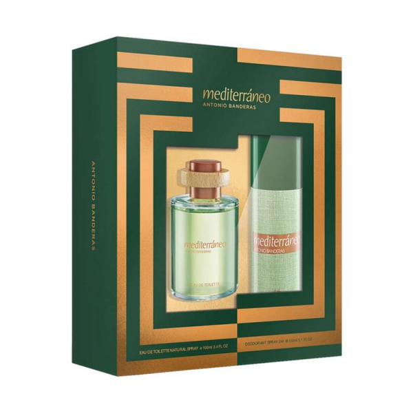 Antonio Banderas Mediterráneo EDT 100 ML +  DESODORANTE 150 ML Online