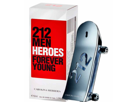 Carolina Herrera 212 Men Heroes Forever Young EDT 50 ML Online now