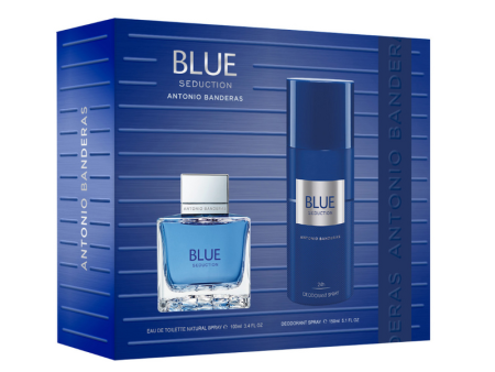 Antonio Banderas Blue Seduction for Men EDT 100 ml + Deo 150 ml SET Online Hot Sale