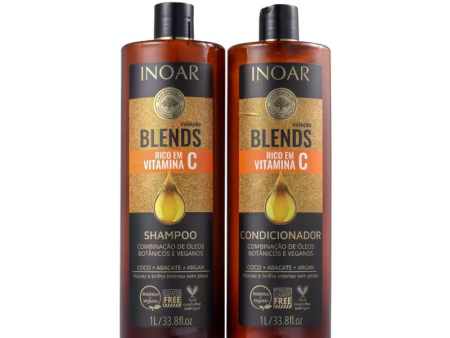 Pack INOAR Blends Shampoo + Acondicionador 1L For Sale