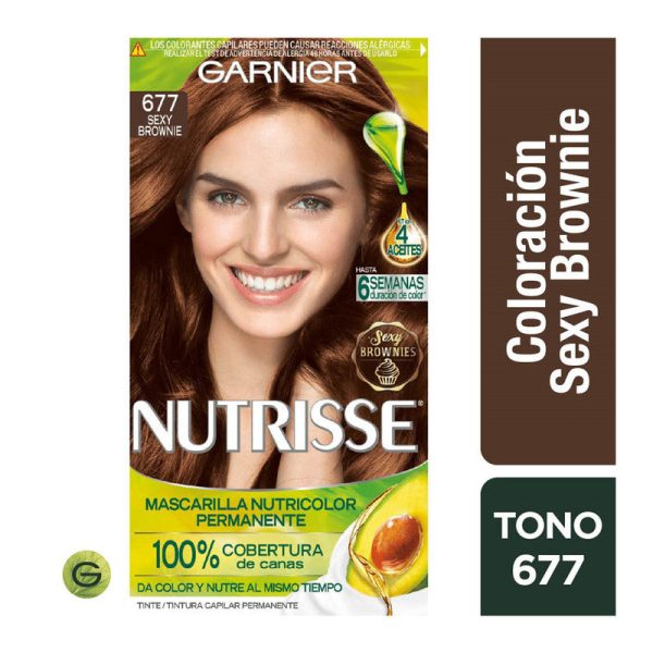 Tinte Nutrisse 677 Sexy Brownie Garnier Discount