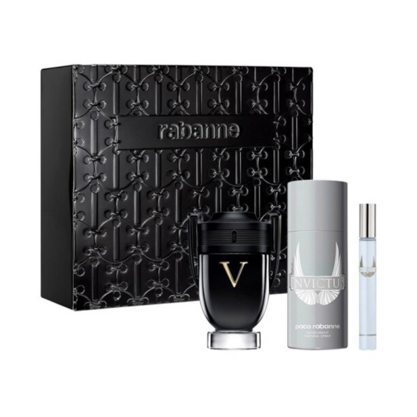 Paco Rabanne Invictus Victory EDP Extreme 100 ml + Deo 150 ml + Mini 10 ml Online Hot Sale