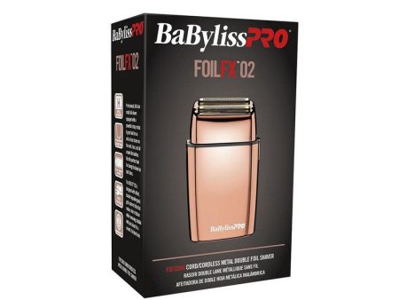 Afeitadora Foil Fx02 Métalica Inalámbrica BabylissPro BFS2RGUZ on Sale